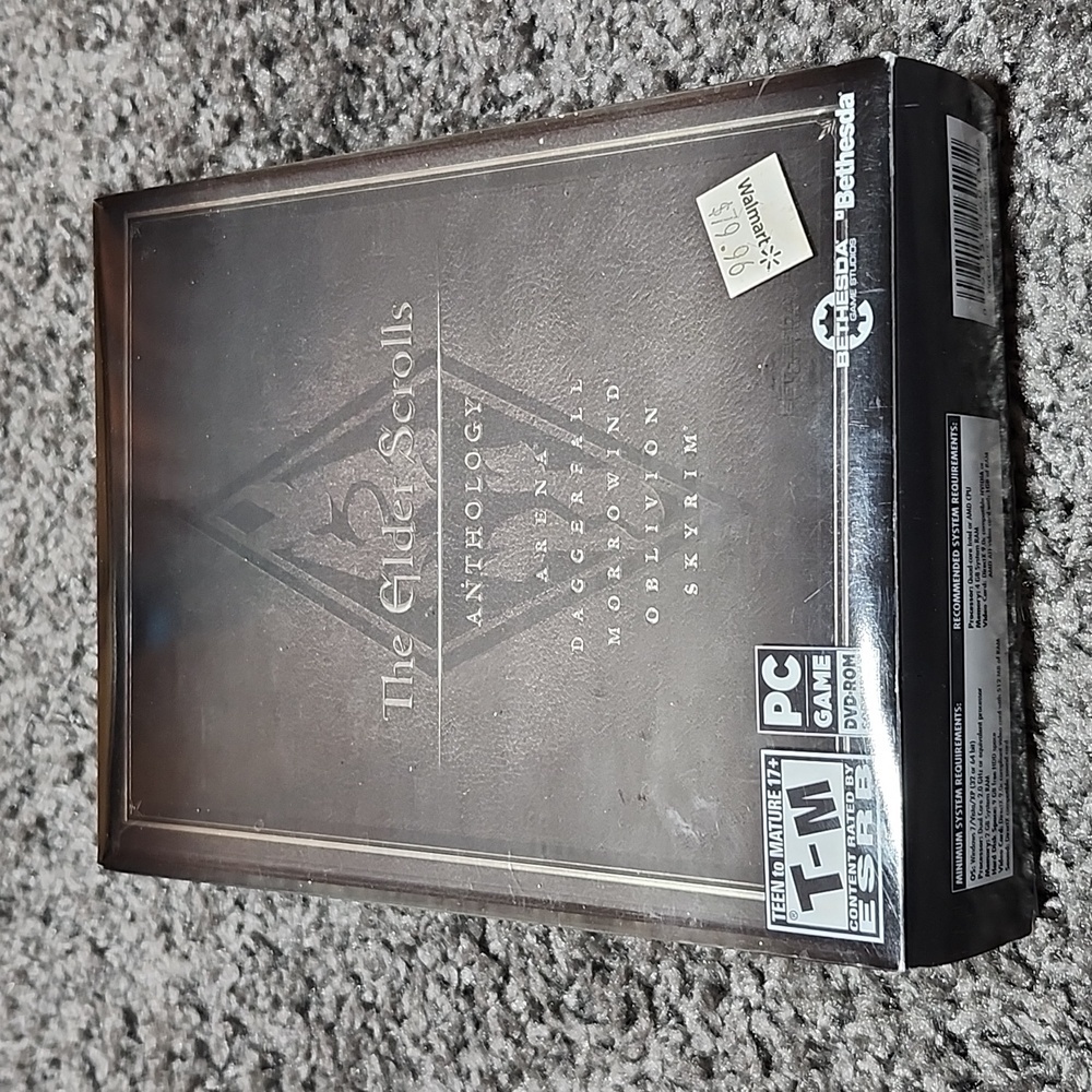 THE ELDER SCOLLS SAGA PC GAME DVD-ROM SOFTWARE BOX SET